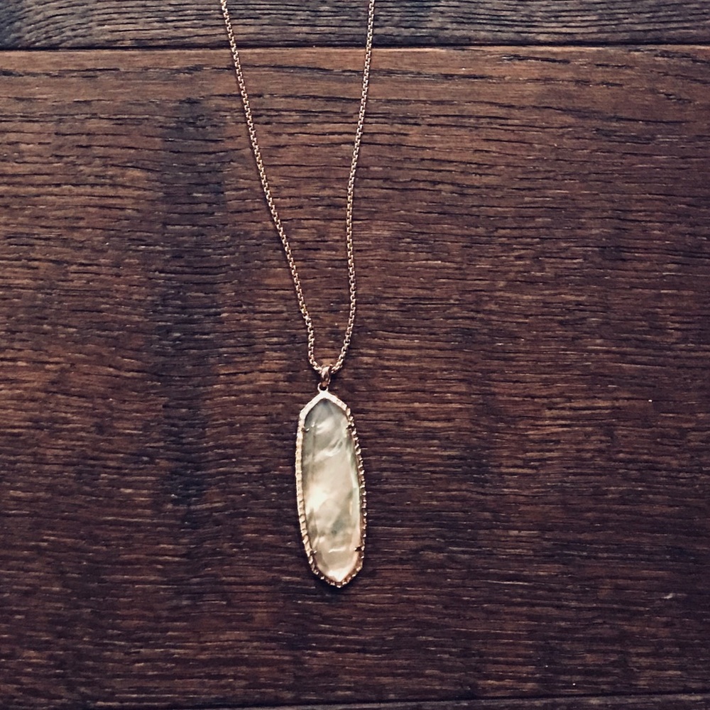 Rose Gold Layden Kendra Scott Necklace